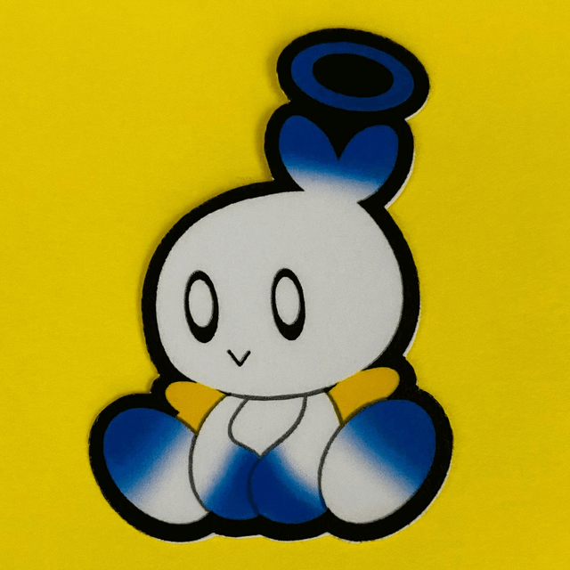 STH: chao (laminated sticker)