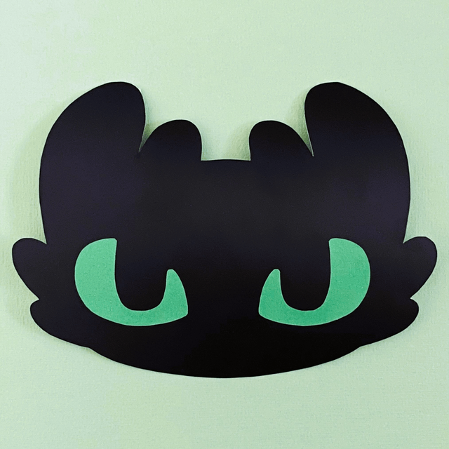 HTTYD: night fury (vinyl sticker)