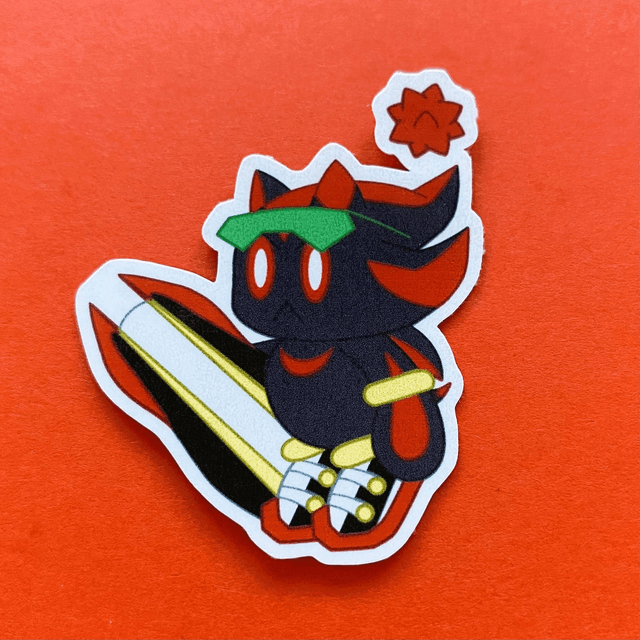 STH: shadow chao (laminated sticker)