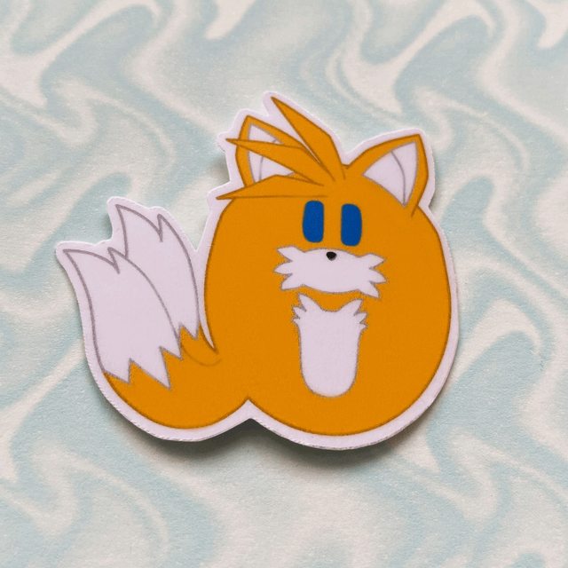 STH: blob characters (laminated sticker)