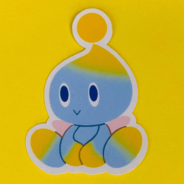 STH: chao (laminated sticker)