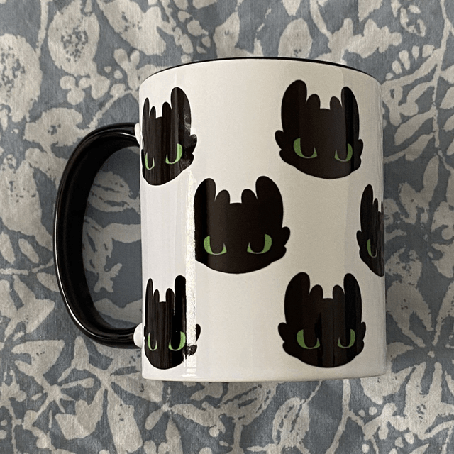 HTTYD: night fury (sublimation mug)