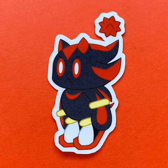 STH: shadow chao (laminated sticker)