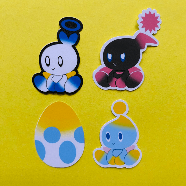 STH: chao (laminated sticker)