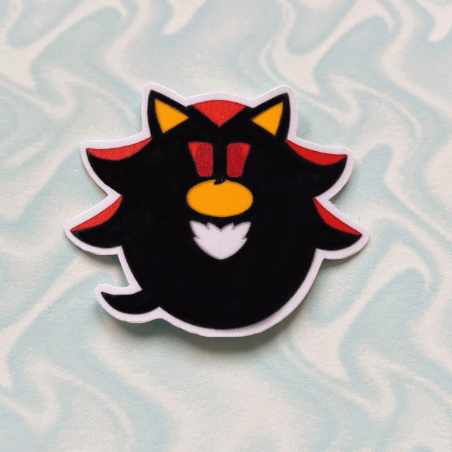 STH: blob characters (laminated sticker)