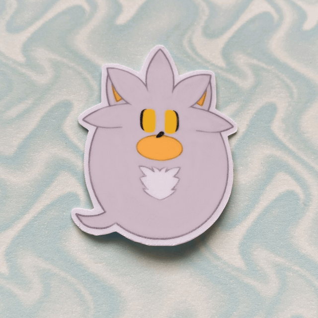 STH: blob characters (laminated sticker)