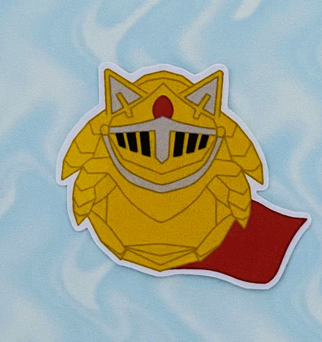 STH: blob sonic alternate forms (laminated sticker)