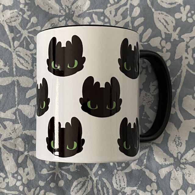 HTTYD: night fury (sublimation mug)