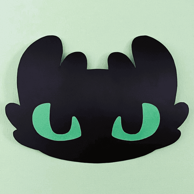 HTTYD: night fury (vinyl sticker)