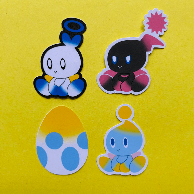 STH: chao (laminated sticker)