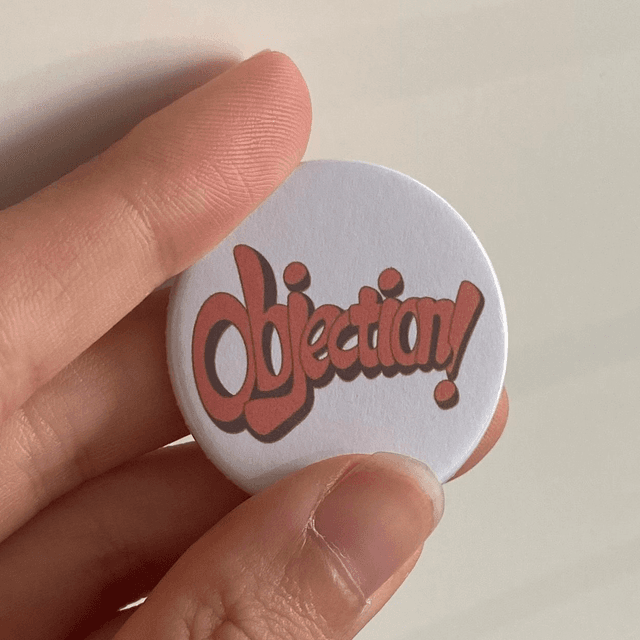 AA: objection (button small)